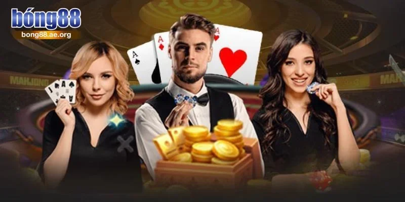 Sảnh Casino Online Bong88 thu hút hàng triệu người chơi